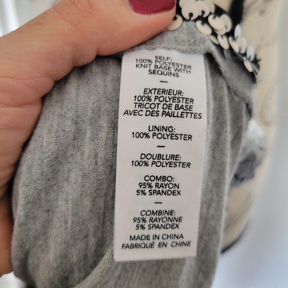 NWOT Elizabeth and James Marla Ombre Sequin Embellished Tank Top Size S - Picture 6 of 10